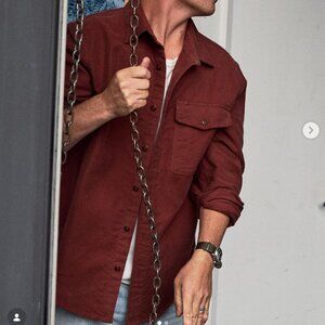 Outerknown Terra Nova Moleskin Shirt NWT